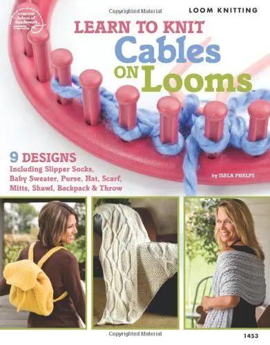 Cover of Learn to Knit Cables on Looms