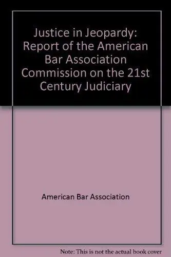 Cover of Justice in Jeopardy