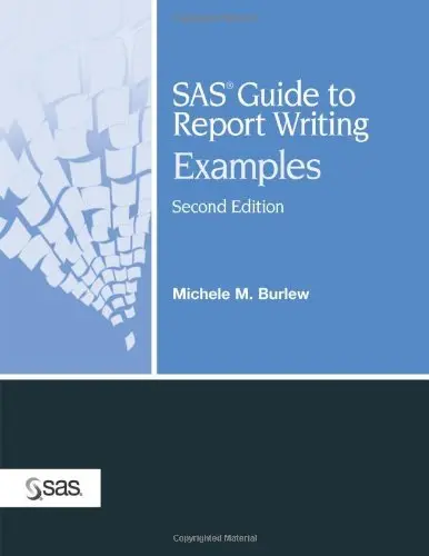 Cover of Sas Guide to Report Writing