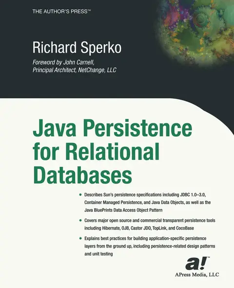 Cover of Java Persistence for Relational Databases