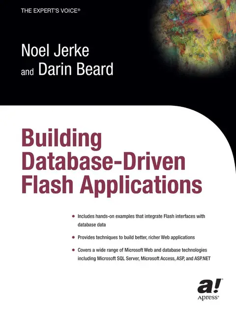 Cover of Building Database Driven Flash Applications
