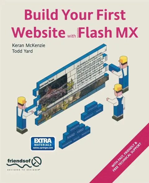Cover of Build Your First Website with Flash Mx