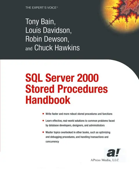 Cover of SQL Server 2000 Stored Procedures Handbook