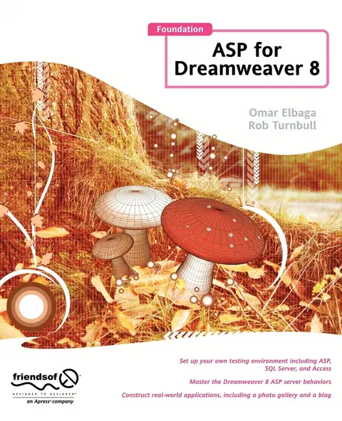 Cover of Foundation Asp for Dreamweaver 8