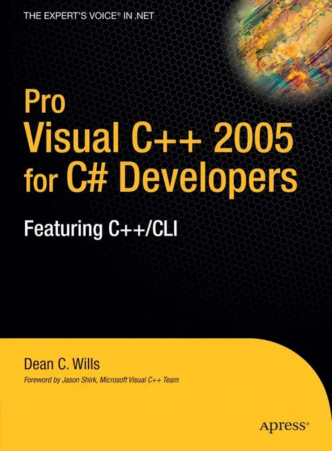 Cover of Pro Visual C++ 2005 for C# Developers