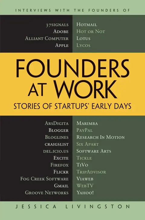 Cover of Founders at Work