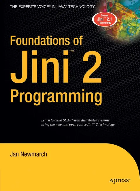 Cover of Foundations of Jini 2 Programming