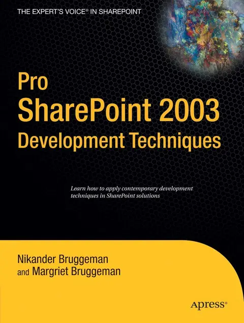 Cover of Pro SharePoint 2003 Development Techniques