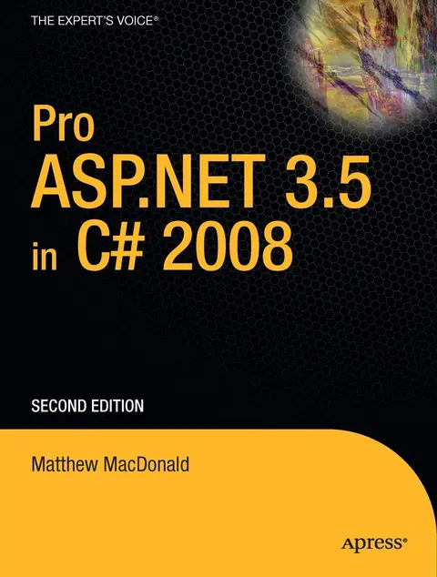 Cover of Pro Asp.Net 3.5 in C# 2008, 2Nd Edn
