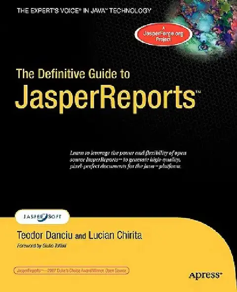 Cover of The Definitive Guide to JasperReports