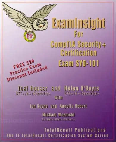 Cover of ExamInsight for CompTIA Security+ 2002