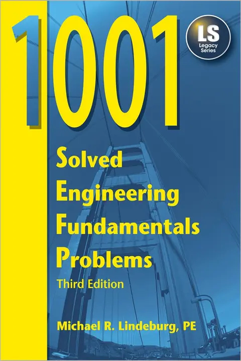 Cover of 1001 Solved Engineering Fundamentals Problems