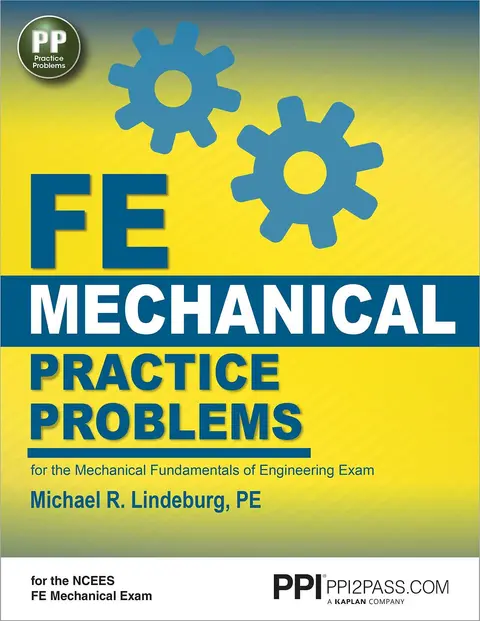 Cover of PPI FE Mechanical Practice Problems – Comprehensive Practice for the FE Mechanical Exam