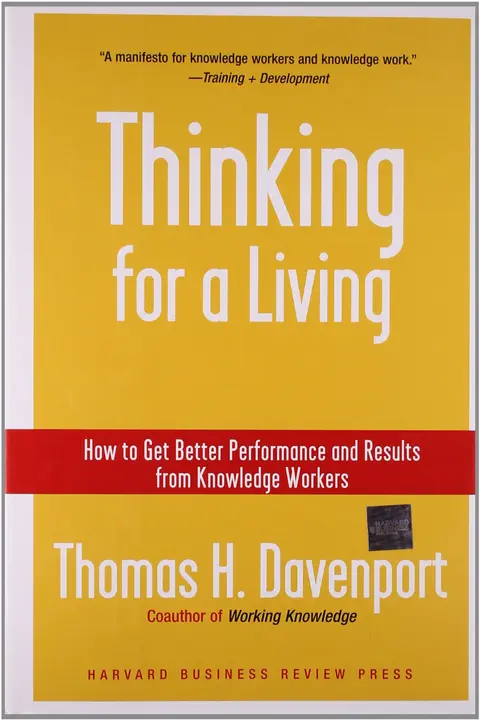 Cover of Thinking for a Living