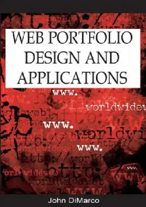 Cover of Web Portfolio Design and Applications