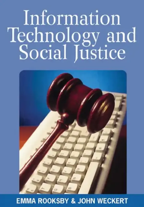 Cover of Information Technology and Social Justice