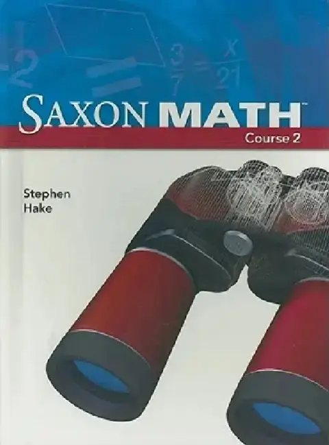 Cover of Saxonn Math, Course 2