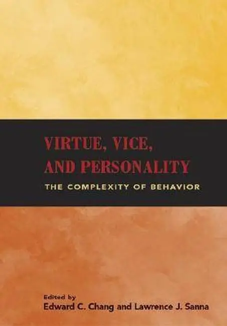 Cover of Virtue, Vice, and Personality