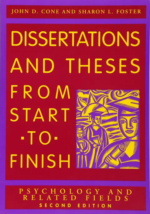 Cover of Dissertations and Theses from Start to Finish