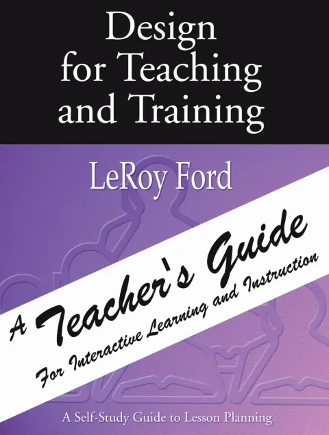 Cover of Design for Teaching and Training