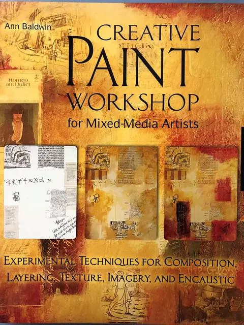 Cover of Creative Paint Workshop for Mixed-Media Artists