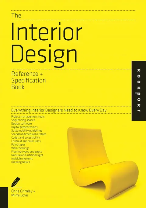 Cover of The interior design reference + specification book