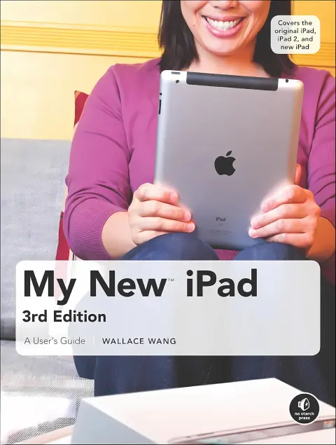 Cover of My New iPad – A User′s Guide 3e