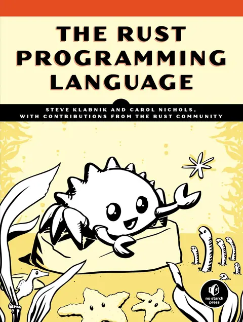 Cover of The Rust Programming Language