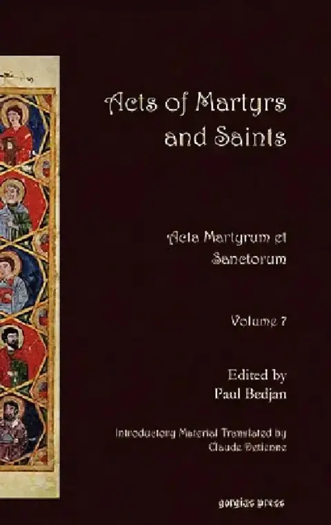 Cover of Acts of Martyrs and Saints