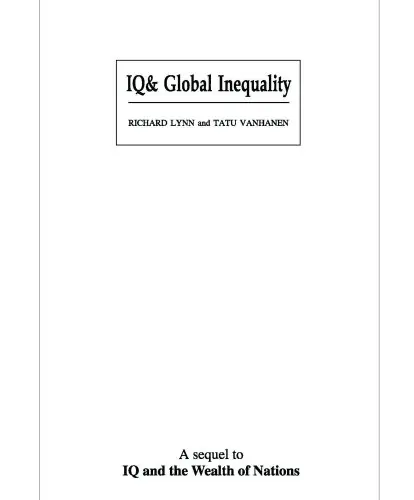 Cover of IQ and Global Inequality
