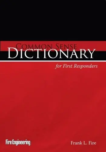 Cover of Common Sense Dictionary for First Responders