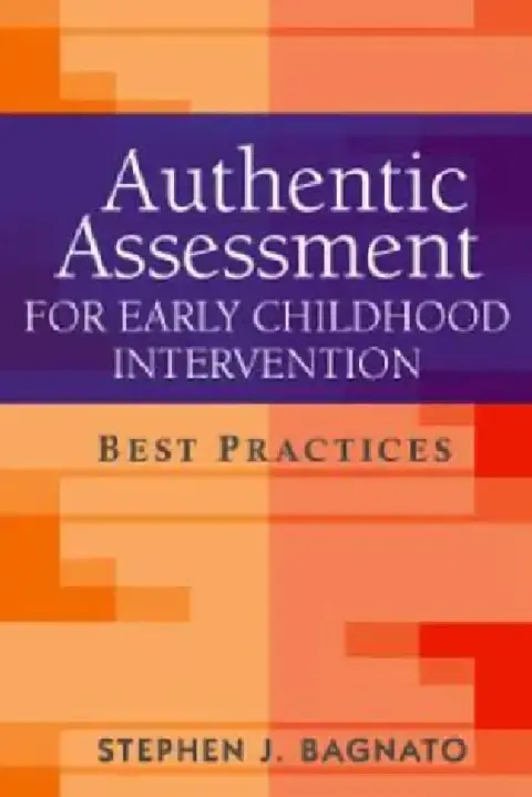 Cover of Authentic Assessment for Early Childhood Intervention