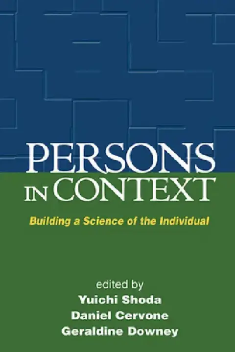 Cover of Persons in Context