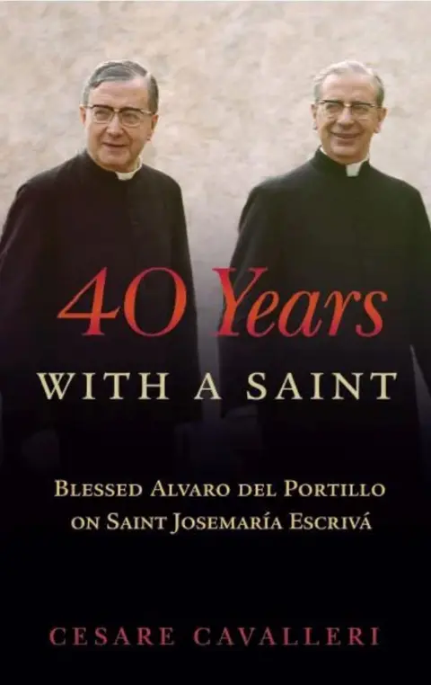 Cover of 40 Years with a Saint
