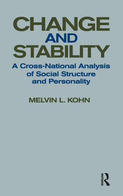 Cover of Change and Stability