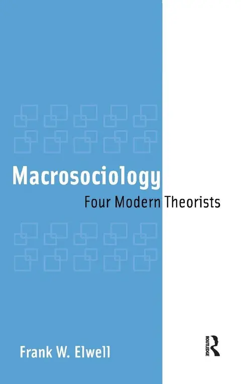 Cover of Macrosociology