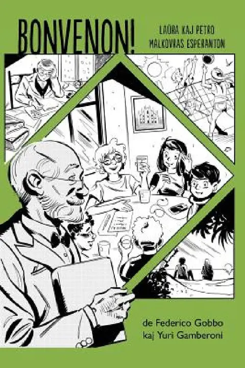 Cover of Bonvenon! - Komikso en Esperanto