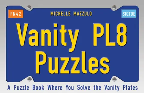 Cover of Vanity PL8 Puzzles