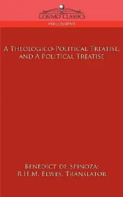 Cover of A Theologico-Political Treatise, and a Political Treatise