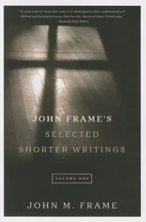Cover of John Frames' Selected Shorter Writings