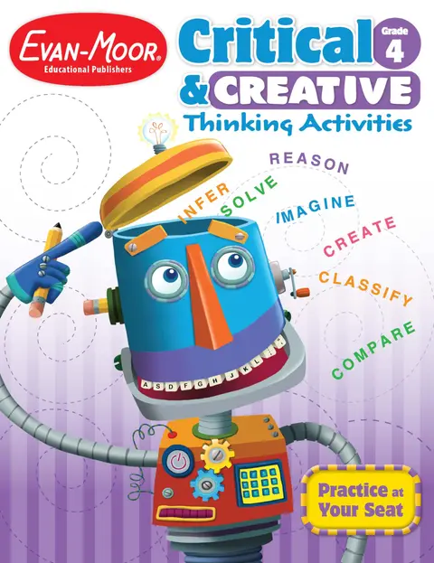 Cover of Critical & Creative Thinking Activities, Grade 4