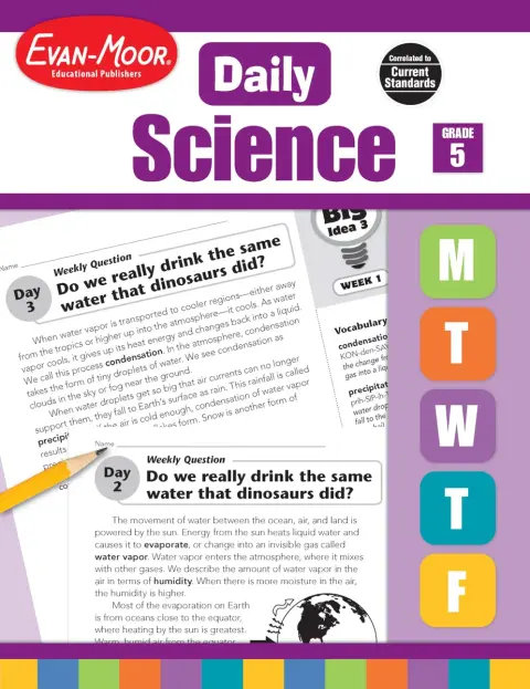 Cover of Daily Science, Grade 5