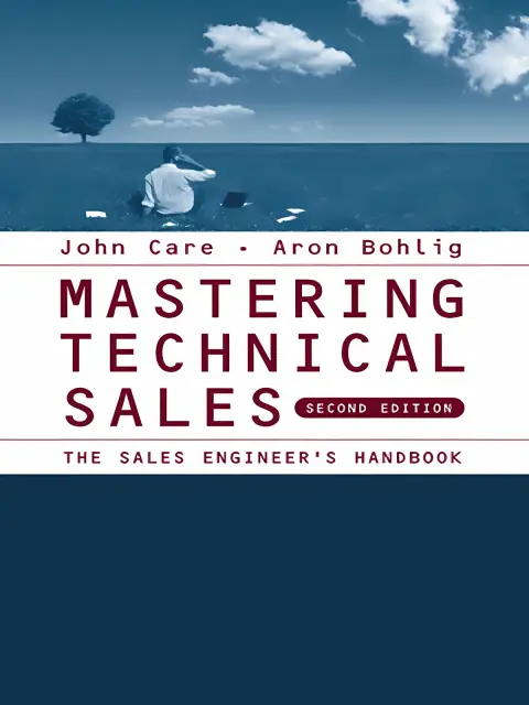 Cover of Mastering Technical Sales