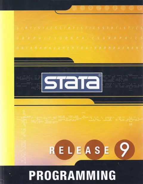 Cover of Programming Stata 9