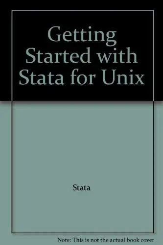 Cover of Getting Started with Stata for Unix