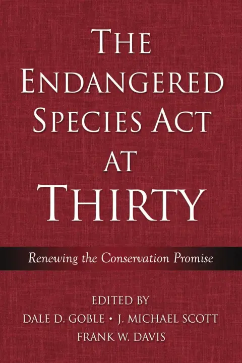 Cover of The Endangered Species Act at Thirty