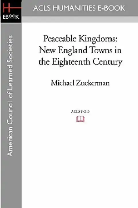 Cover of Peaceable Kingdoms