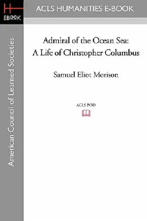 Cover of Admiral of the Ocean Sea