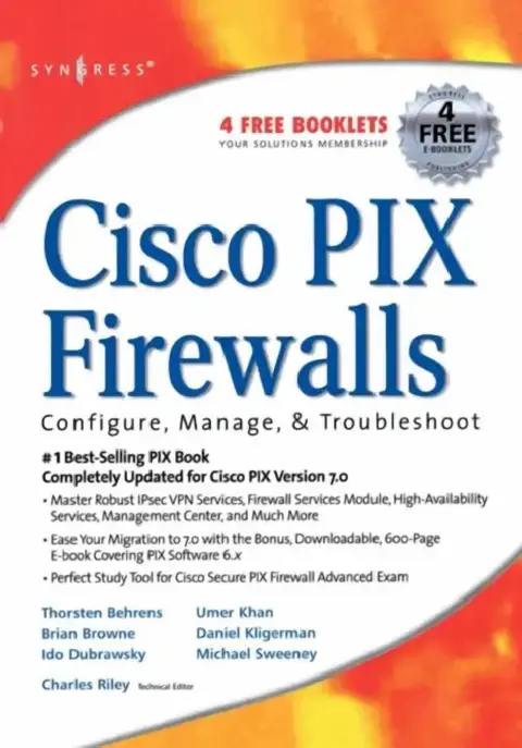 Cover of Cisco PIX Firewalls