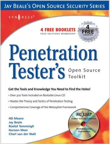 Cover of Penetration Tester's Open Source Toolkit